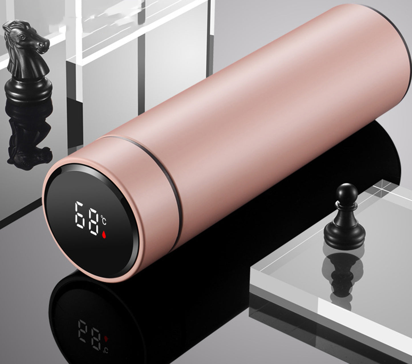 Smart Water Bottles with Digital Temperature Display Coffee Tea Infuser Bottle LED Thermal Cup
