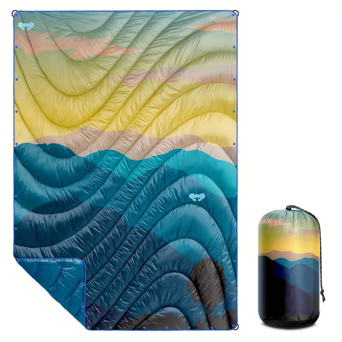 Printed Outdoor Camping Blanket