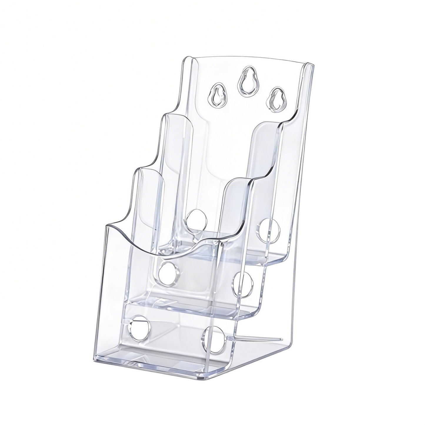 3 Tier Acrylic Brochure Holder 4 X 9 X 4"