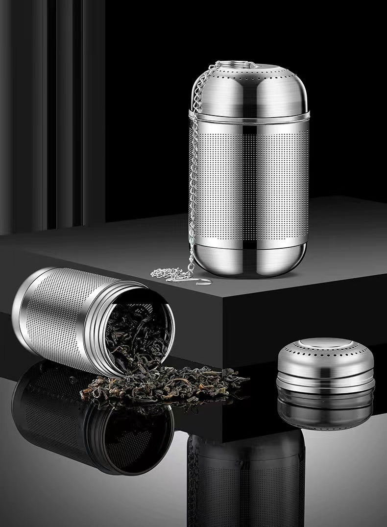 Multifunctional Stainless Steel Mesh Tea Infuser Tea Strainer W/ Chain 2.75" x 1.18"