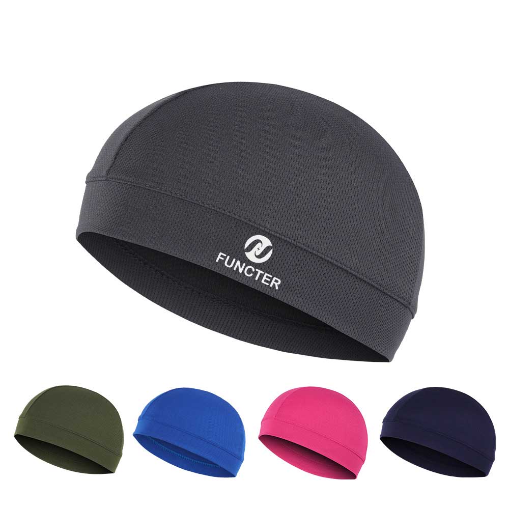 Unisex Cooling Moisture Wicking Cycling Beanie Skull Cap