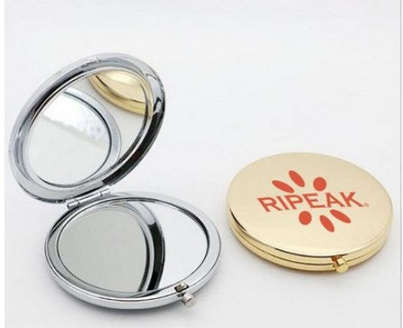 Round-Shaped Foldable Cosmetic Mirror