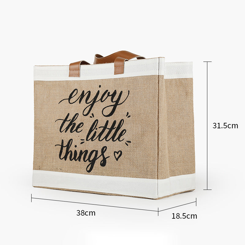 Burlap/Canvas Tote Bags