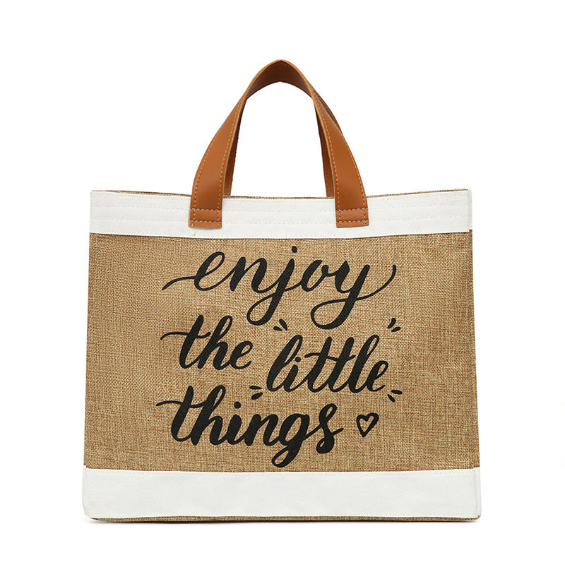 Burlap/Canvas Tote Bags