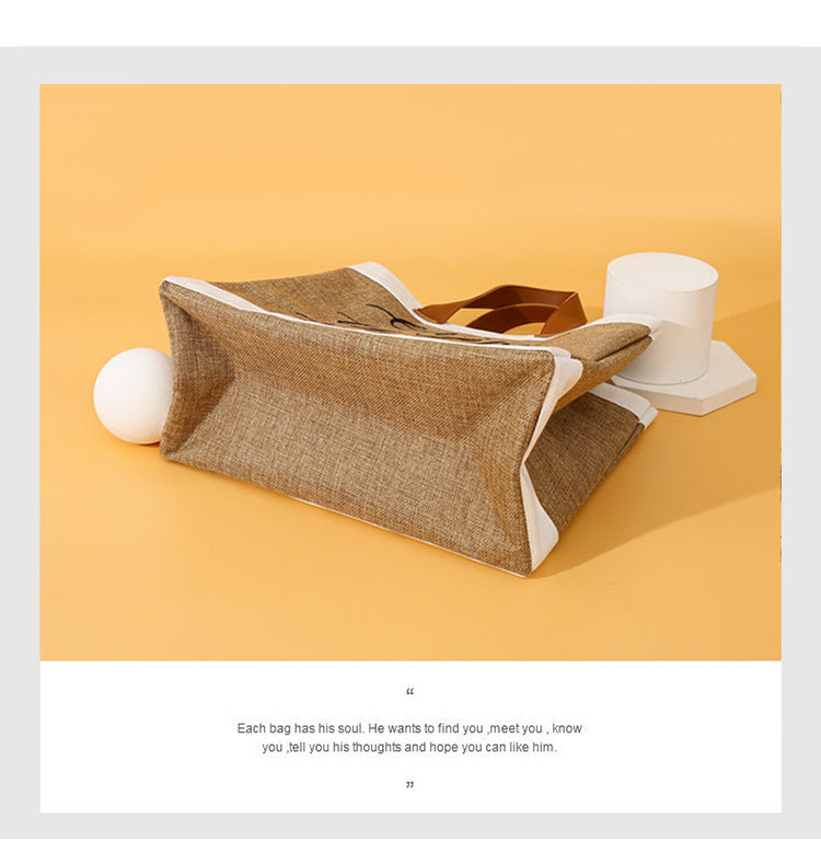 Burlap/Canvas Tote Bags