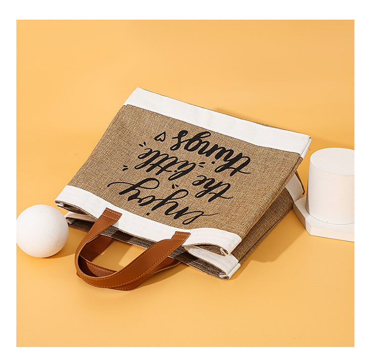Burlap/Canvas Tote Bags