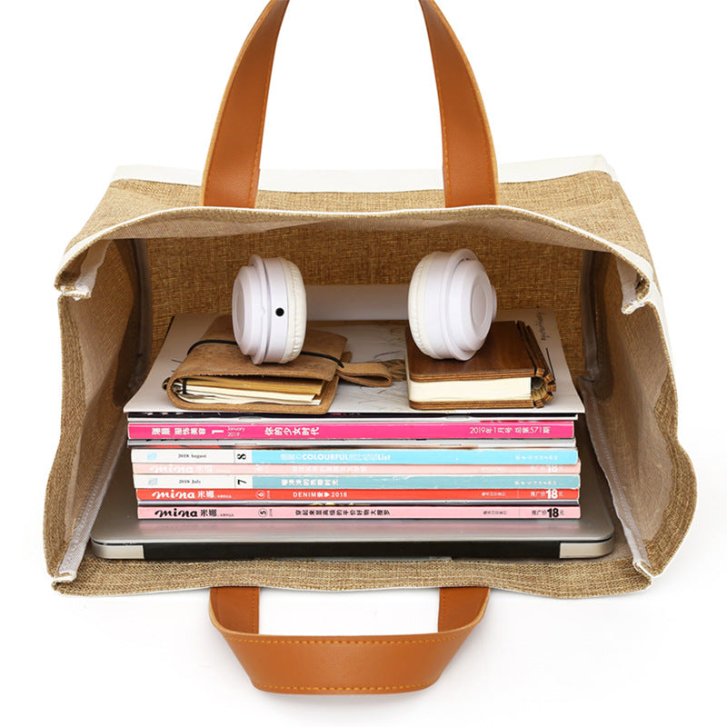 Burlap/Canvas Tote Bags