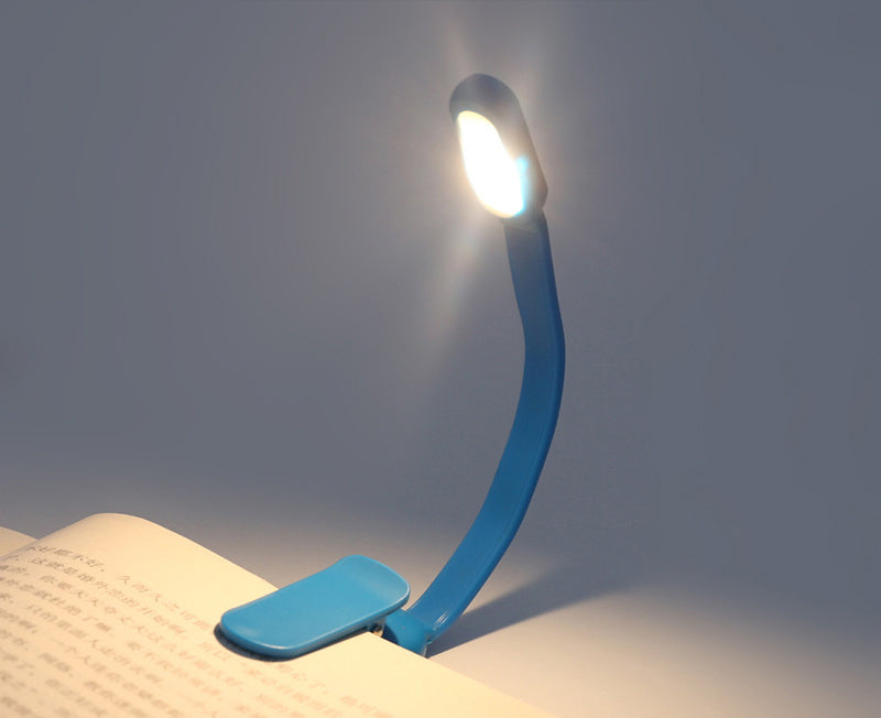 Book Light Reading Light Rechargeable Book Light, Lightweight Clip on Book