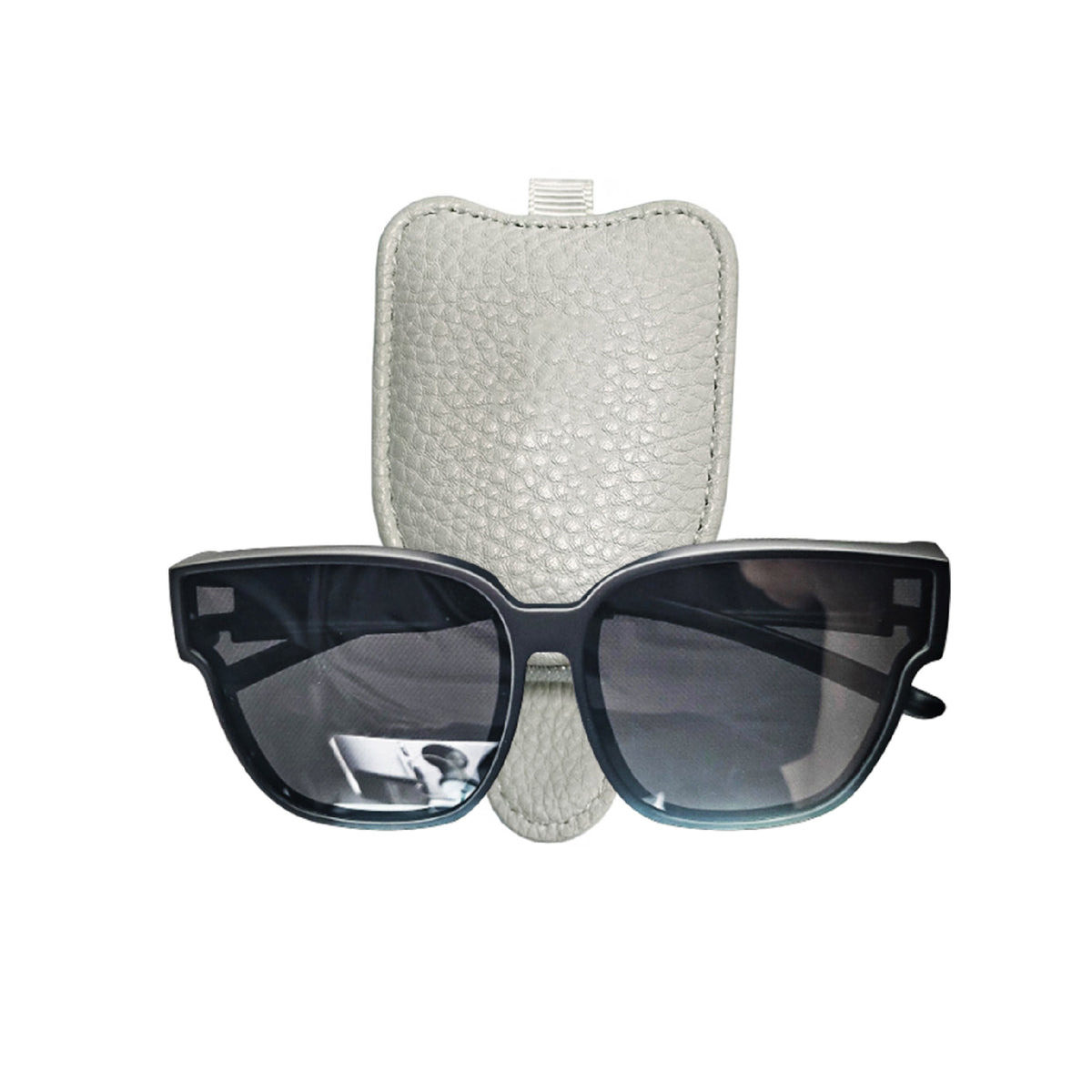 Magnetic Sunglasses Holder for Car Visor PU Clips for Glasses