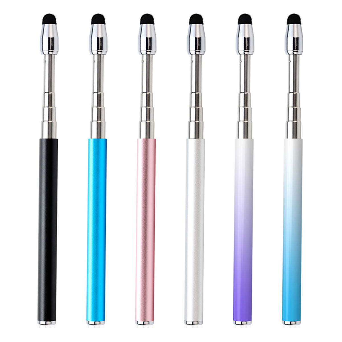 Retractable Teacher Pointer Stick Touch Screen Pen Stylus Pen Handheld Presentation Whiteboard Point