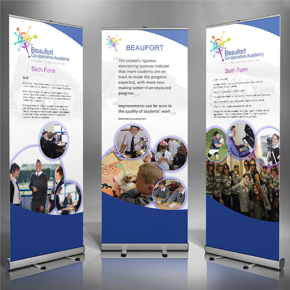 32 x 79 Retractable Banner Display Roller Banner for Summer Camp, Seminar, Lecture, Meeting
