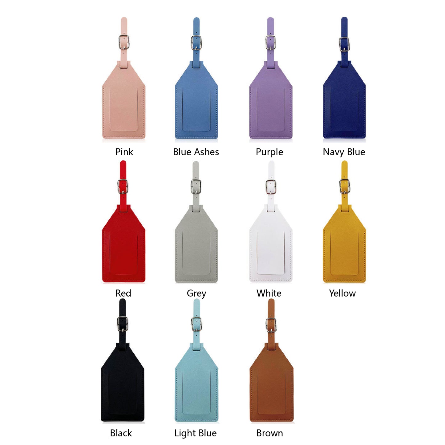 2" 1 Luggage Tag with Tracker Cover Full Privacy Cover
