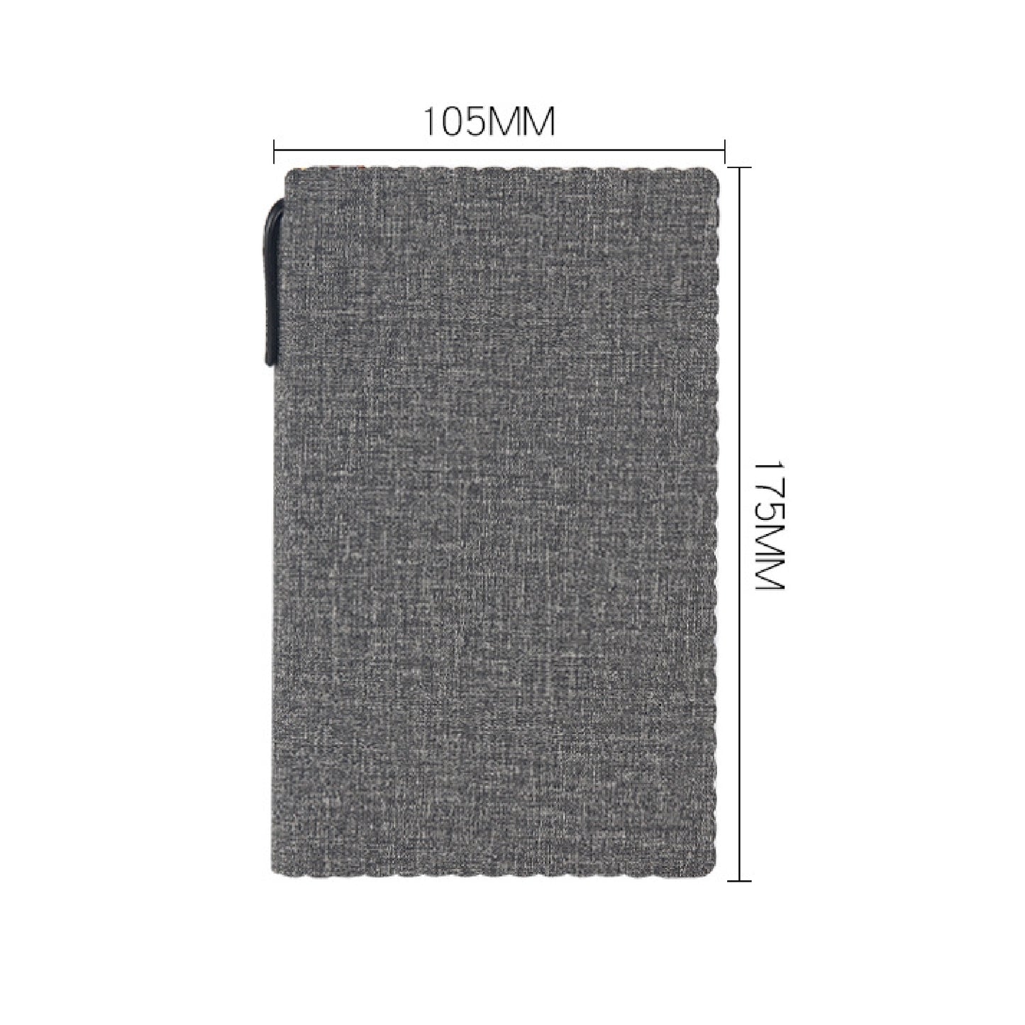 A6 Leatherette Journal Pocket Notebook for Note Taking, Diary Notepad, Meeting Record Writing