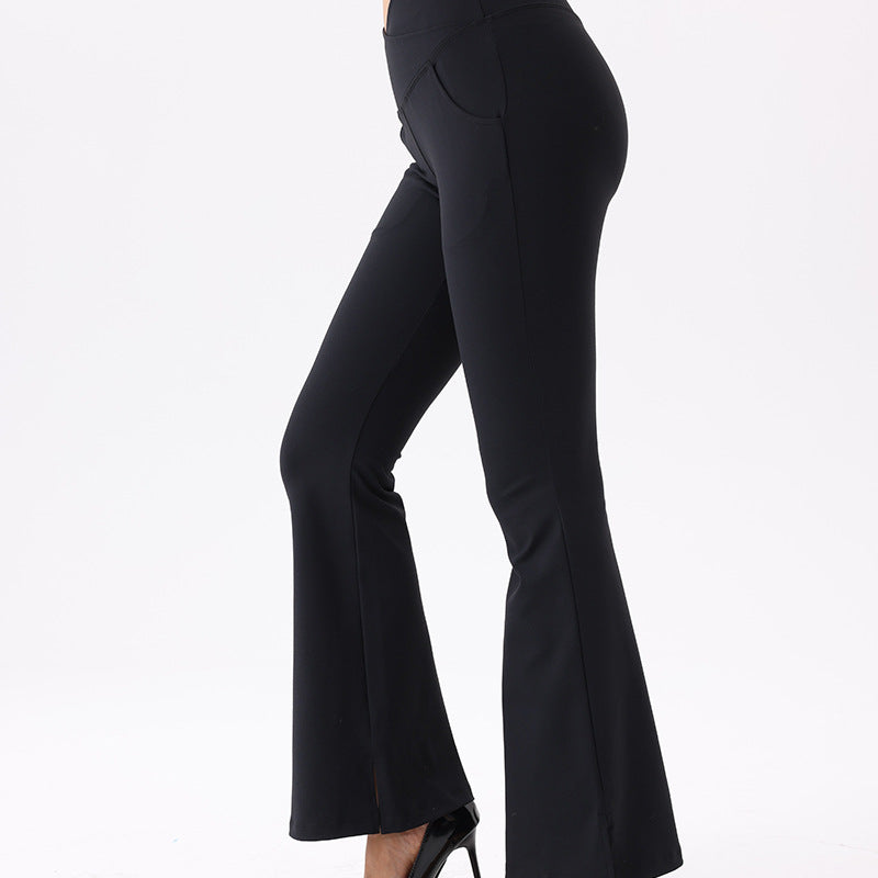 High Waisted Bootcut Yoga Pants With Pocket For Women Flare Yoga Leggings
