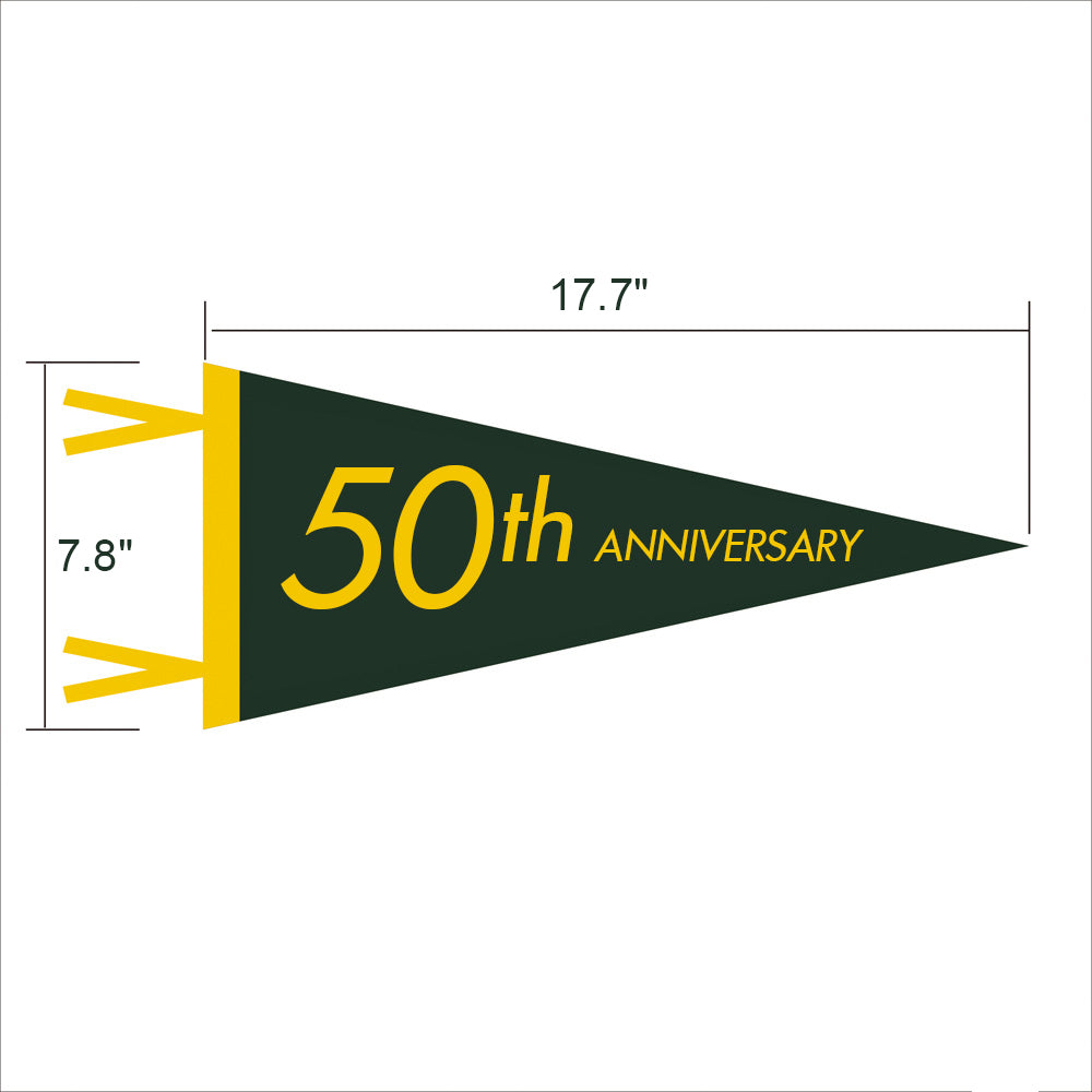 Custom Full Color Felt Pennant