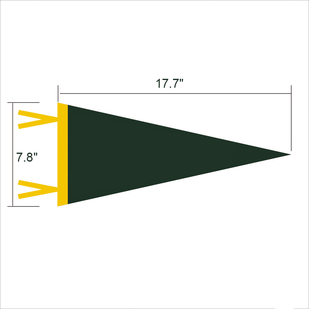 Custom Full Color Felt Pennant