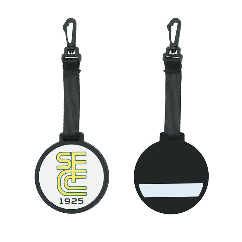 Custom Golf Bag Tag Round Shape Luggage Tag