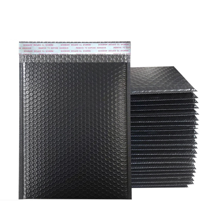 7.9 x 9.9" Black Poly Bubble Mailer Self Seal Padded Envelopes for Shipping/ Packaging/ Mailing
