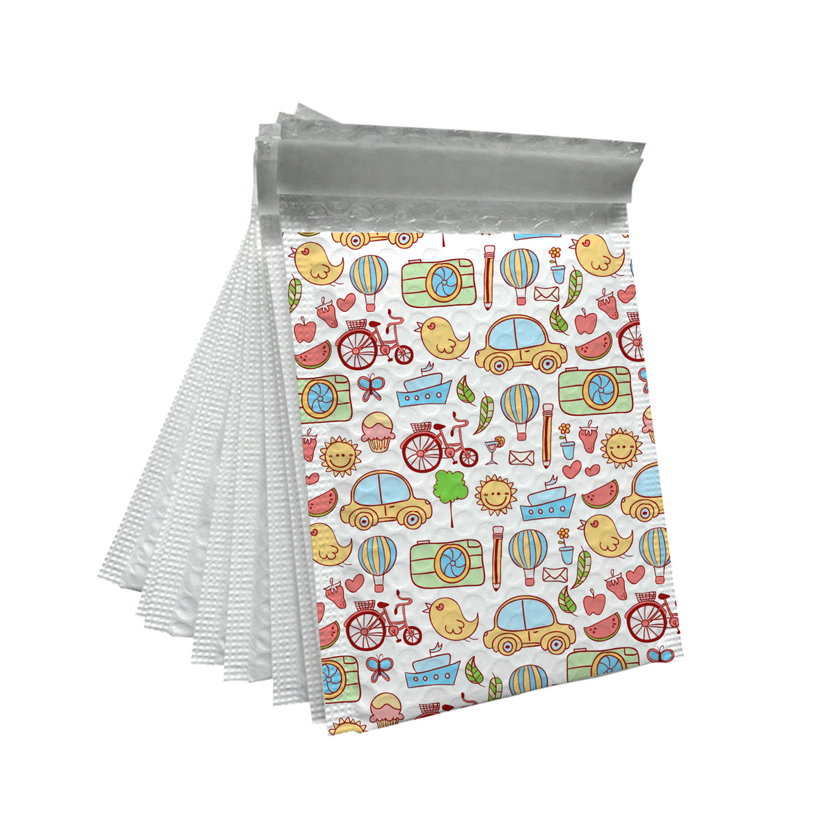 9.7 x 11" White Poly Bubble Mailer Self Seal Padded Envelopes for Shipping/ Packaging/ Mailing