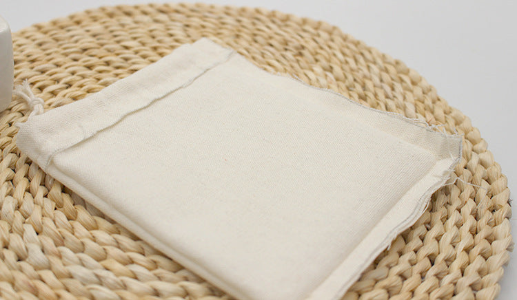 Custom 6.7" X 9.9" 8 Oz Cotton Canvas Cloth Drawstring Bags Jewelry Wedding Candy Gift Bags