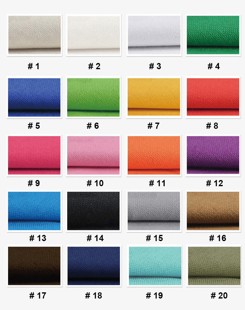 Custom 6.7" X 9.9" 8 Oz Cotton Canvas Cloth Drawstring Bags Jewelry Wedding Candy Gift Bags