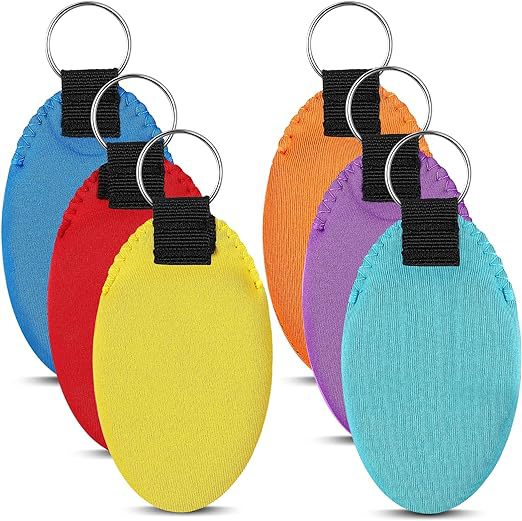Floating Neoprene Boat Keychain Floatable Foam Key Fob for Water Sports Boat Keys
