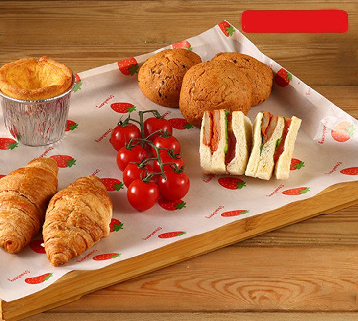 8.6" x 8.6" Greaseproof Paper Food Sheets