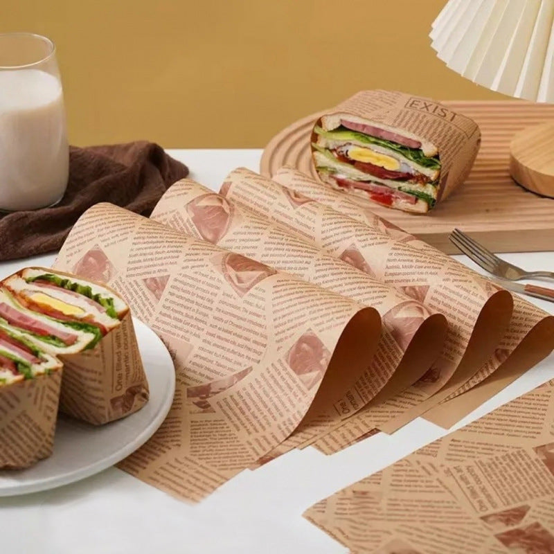 17" x 25" Greaseproof Paper Food Sheets