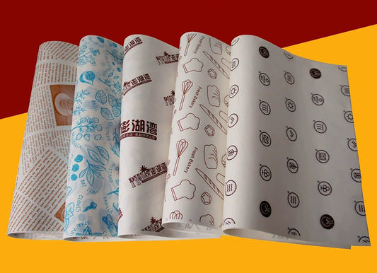 9" x 12" Greaseproof Paper Food Sheets