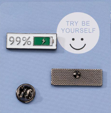 Custom Shaped Cute Enamel Lapel Pins Brooch Pin Badge W/Butterfly Clutch Tie Tack