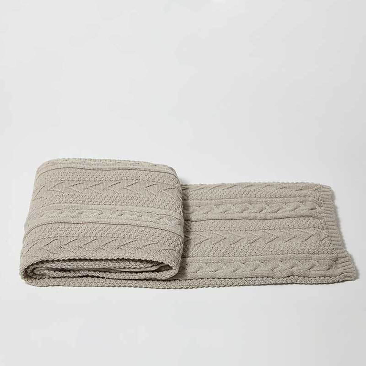 Knitted Blanket Scarf Pashmina Shawls Wraps, Autumn Winter Twin Blanket For Sofa, Bed, Picnic, Couch