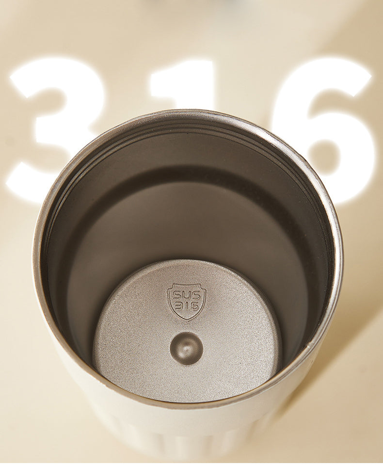 15 Oz/450ml Smart LED Coffee Cup Insulated Water Bottle Tumbler Cup W/ Digital Temperature Display