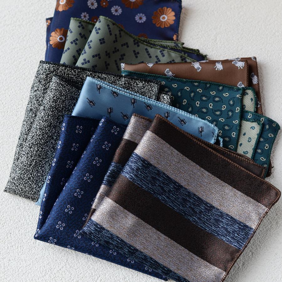 8.6x8.6" Pocket Squares for Men Mens Handkerchiefs for Wedding Business Banquet Suit Accessories
