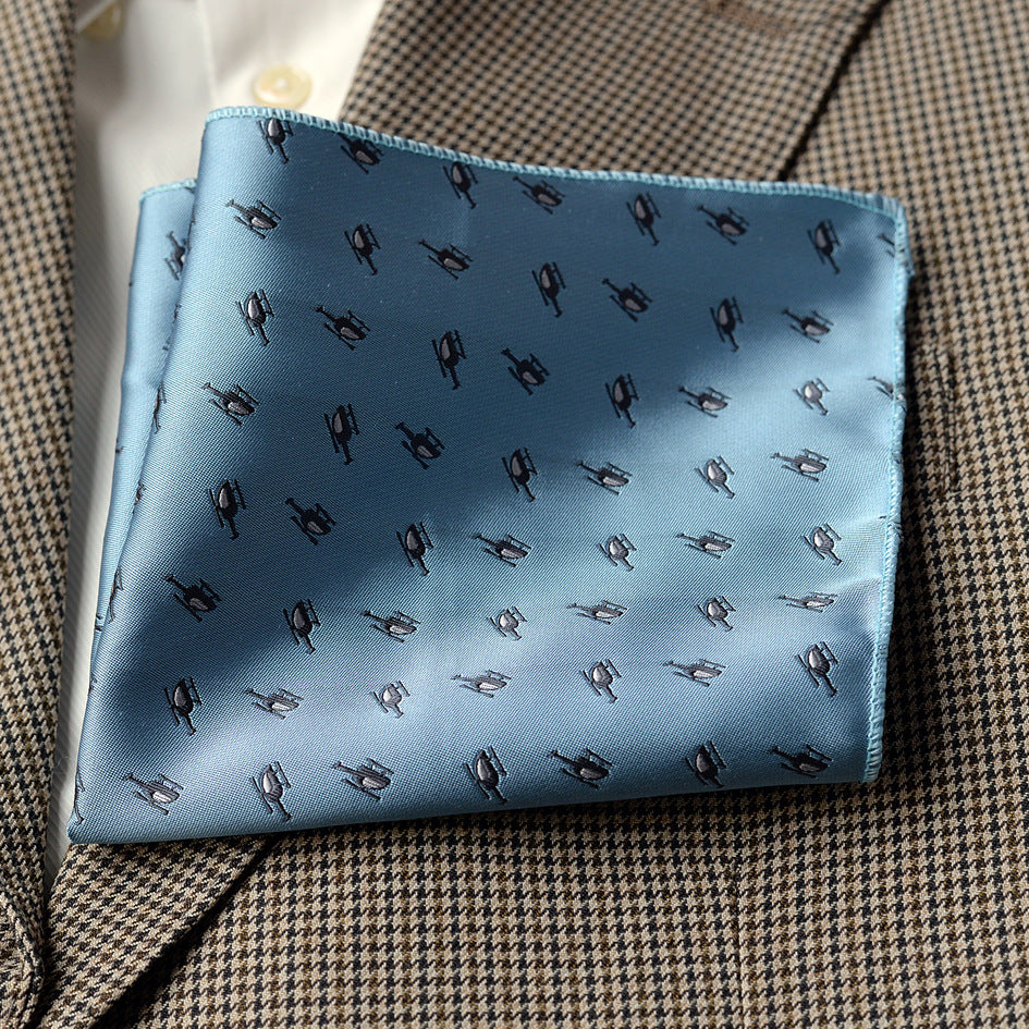 8.6x8.6" Pocket Squares for Men Mens Handkerchiefs for Wedding Business Banquet Suit Accessories