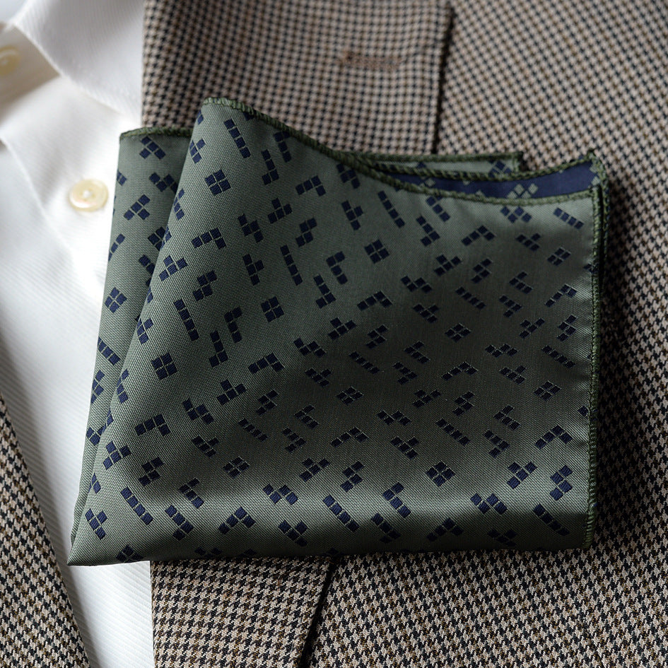 8.6x8.6" Pocket Squares for Men Mens Handkerchiefs for Wedding Business Banquet Suit Accessories