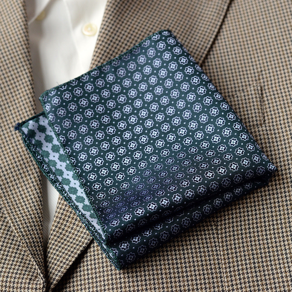 8.6x8.6" Pocket Squares for Men Mens Handkerchiefs for Wedding Business Banquet Suit Accessories
