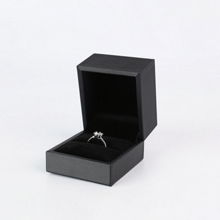 Premium PU Leather Jewelry Finger Rings Boxes Gift Boxes Jewelry Case for Rings