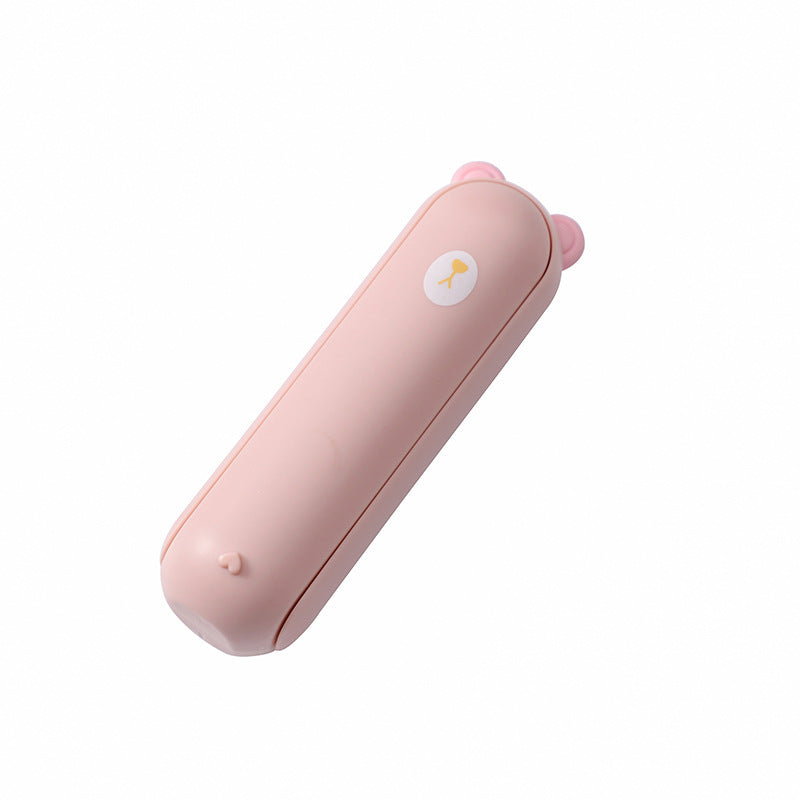 Cat Shaped Portable Folding Lint Roller Washable Sticky Roller for Clothes Pet Hair