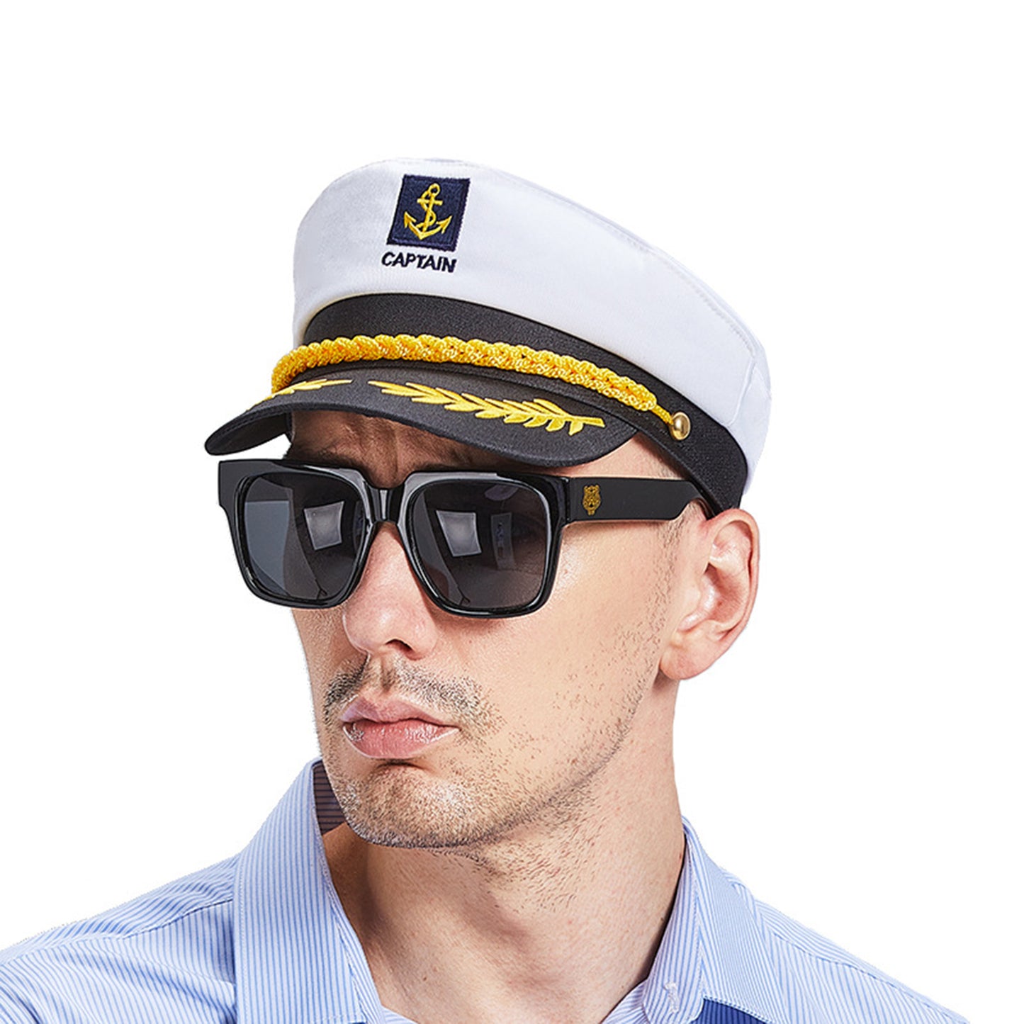 Adult Captain Costume Hat Cap