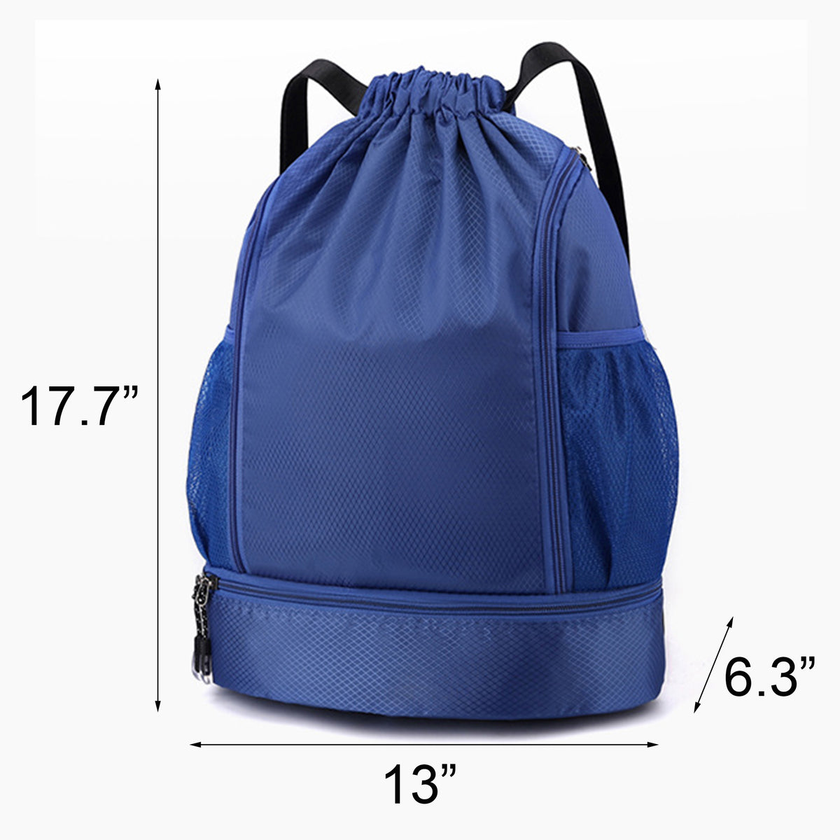 Waterproof Dry/Wet Separation Swim Bag Gym Bag with Shoes Compartment