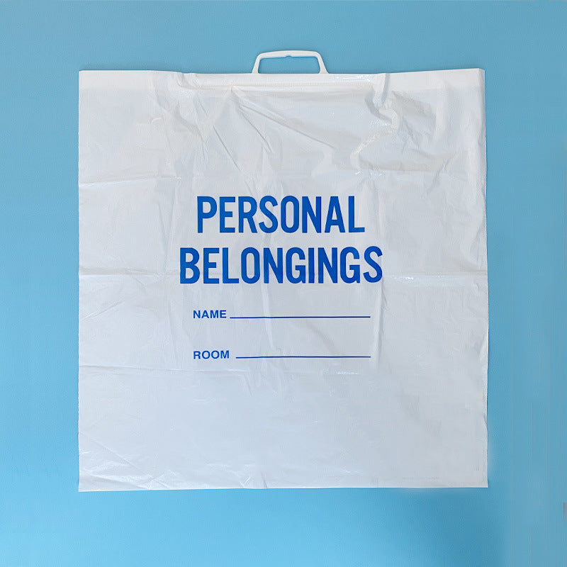 3.9mil Double Thick Patient Belongings Laundry Bag