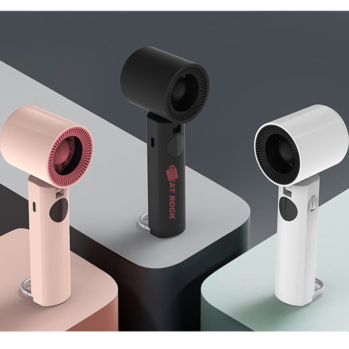 Turbo-Powered High-Speed Handheld Fan