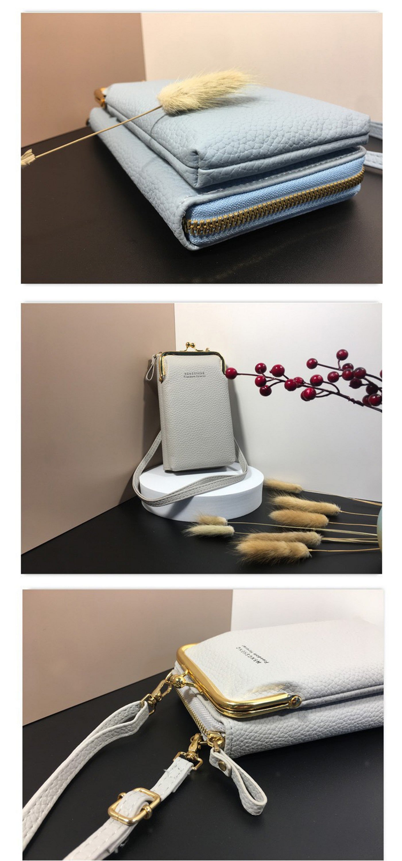 Crossbody Cell Phone Purses for Women Fashion Shoulder Bags Card Holder Wallet