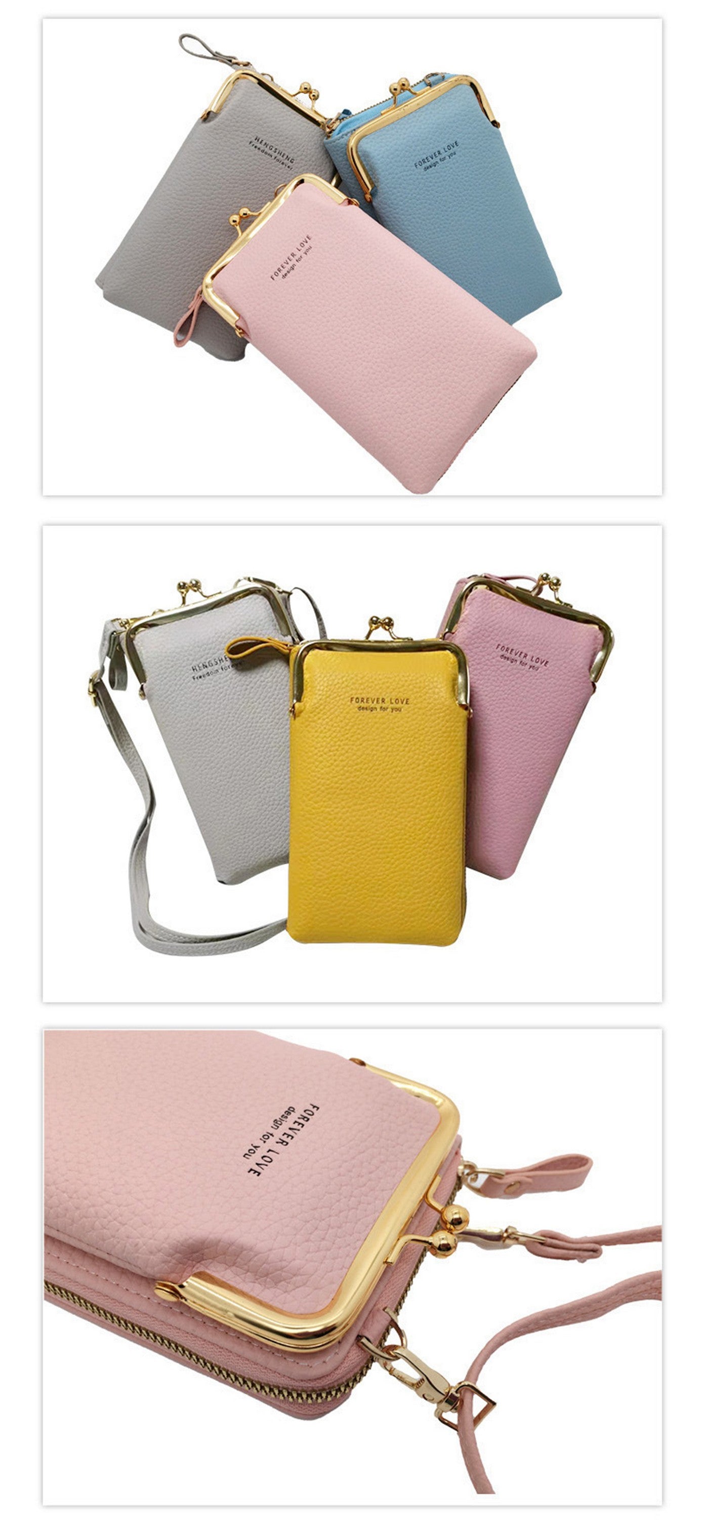 Crossbody Cell Phone Purses for Women Fashion Shoulder Bags Card Holder Wallet