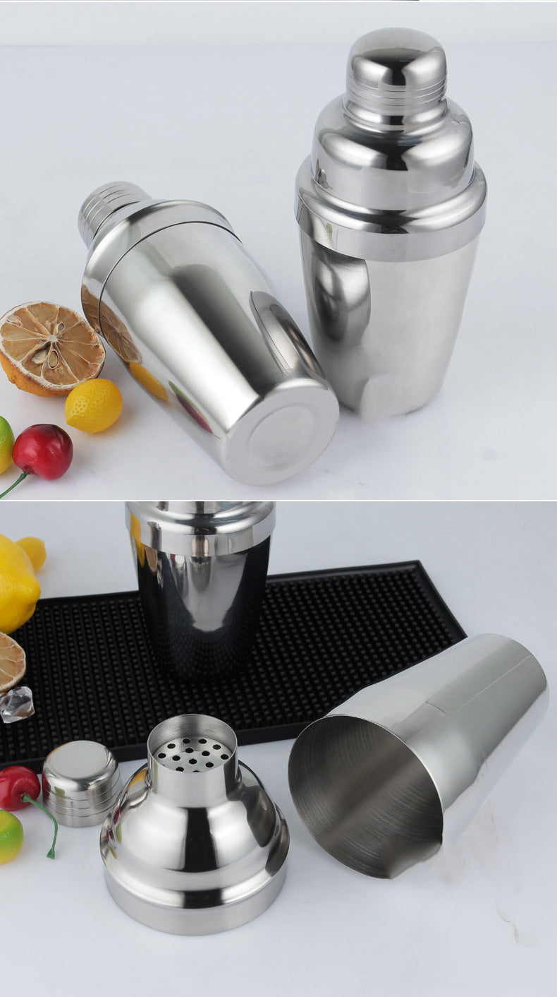 25oz Cocktail Shaker Professional Stainless Steel Bar Tools