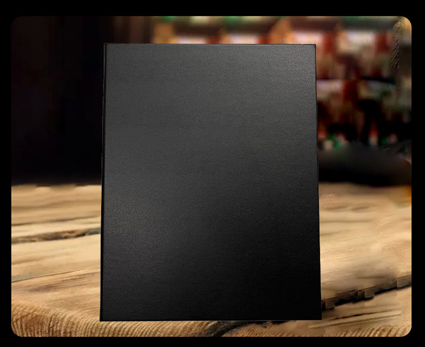 8.5 x 14" 4 Views Dinner Menu Cover