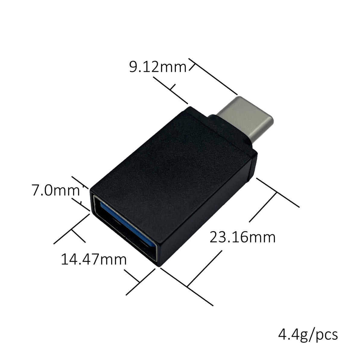 USB-A to USB-C Data Blocker-Protect Against Juice Jacking