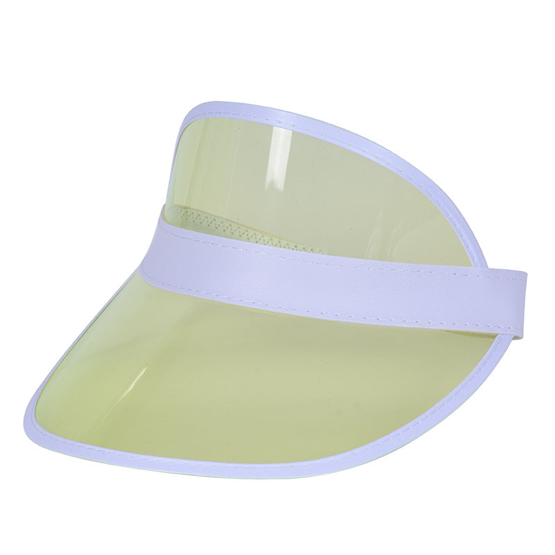 Adult PVC Sun Visor Hat