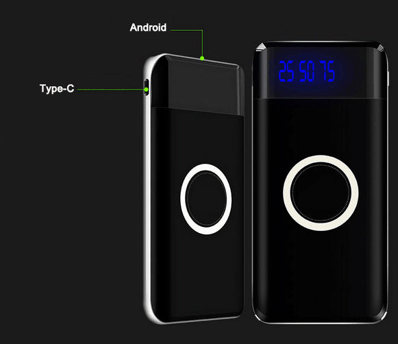 10000 mAh Wireless Charging Power Bank