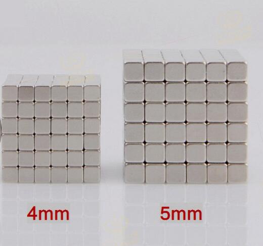 5 mm Silver Magnet Building Cubes (216 pcs)